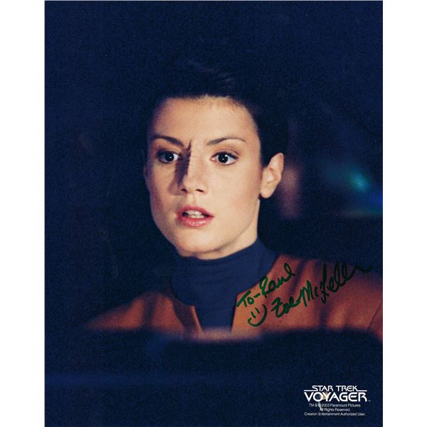 Star Trek Voyager Zoe McLellan signed photo