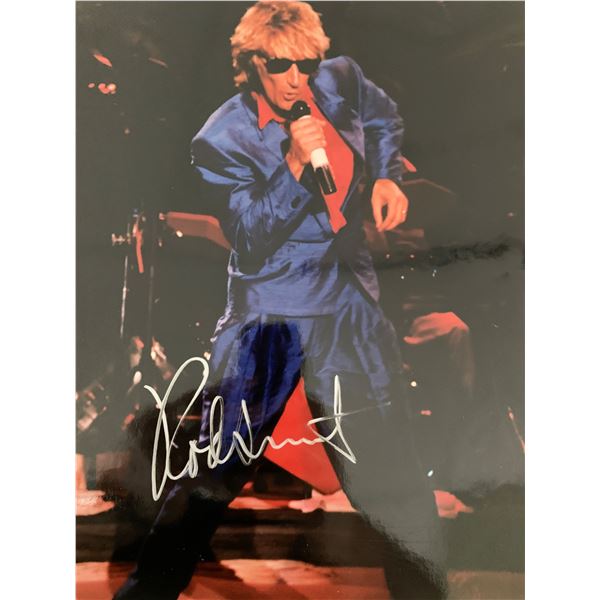 Rod Stewart Signed Photo