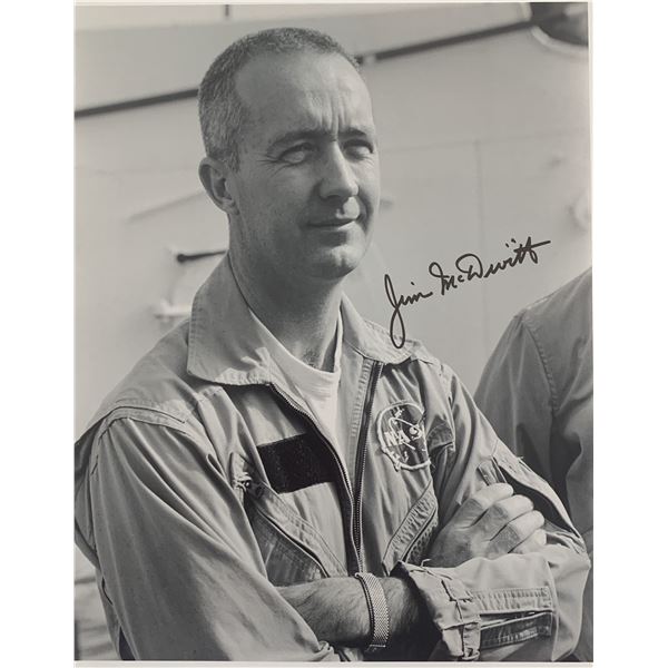 Apollo Astronaut Jim Mcdivitt signed photo