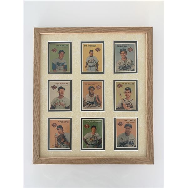 1954 Wilson Franks Reprint set of 9 baseball cards