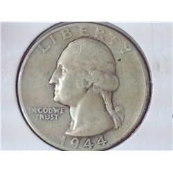 1944 Washington Silver Quarter