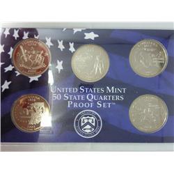 2002 US 50 State Quarters Proof Set