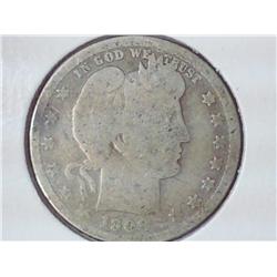 1908-D Barber Quarter