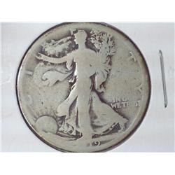1919-S Walking Liberty Half Dollar