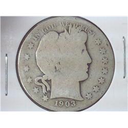 1903 Barber Half Dollar