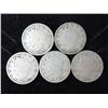 Image 1 : 5 Assorted Liberty "V" Nickels