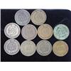 Image 2 : 10 Assorted 1890's Indian Head Cents