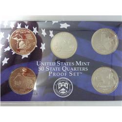 2004 US 50 State Quarters Proof Set