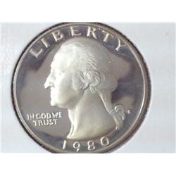 1980-S Washington Quarter (GEM Proof)