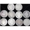 Image 1 : 10 Assorted Barber Dimes
