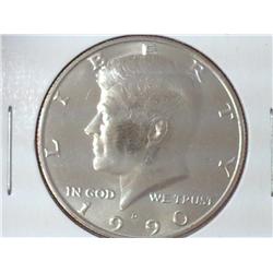 1990-D Kennedy Half Dollar (GEM BU)