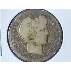 1912 Barber Quarter