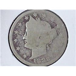 1888 Liberty "V" Nickel