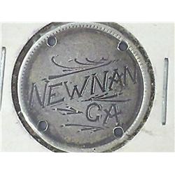 Unusual Love Token Carved On Barber Quarter