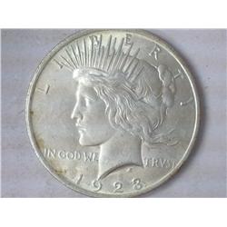 1923 Peace Silver Dollar