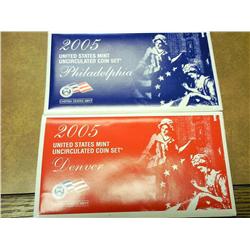 2005 US MInt UNC Set P/D