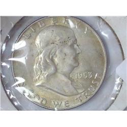 1953-D Franklin Half Dollar