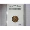 1931 Lincoln Cent ANACS MS63 RB