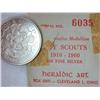 Image 2 : 1960 Boy Scouts Commemorative Medallion (.925)