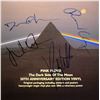 Image 1 : Pink Floyd Dark Side of the Moon band signed Record Insert Sticker