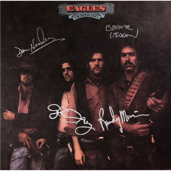 Eagles Desperado signed album