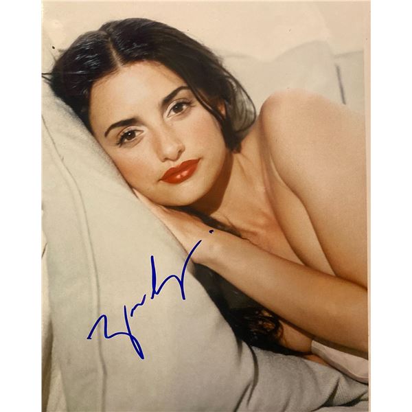 PenŽlope Cruz Signed Photo