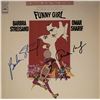 Image 1 : Funny Girl Barbra Streisand & Omar Sharif signed soundtrack