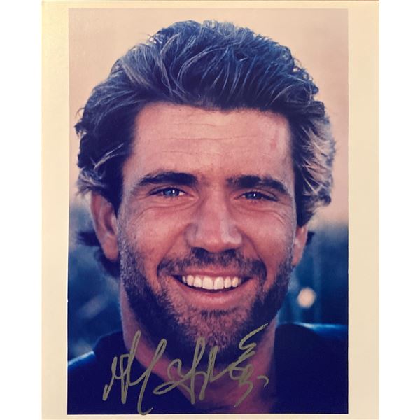 Mel Gibson Signed Photo