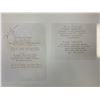 Image 1 : John Lennon Give Peace A Chance signed lyrics.  ACE authenticated