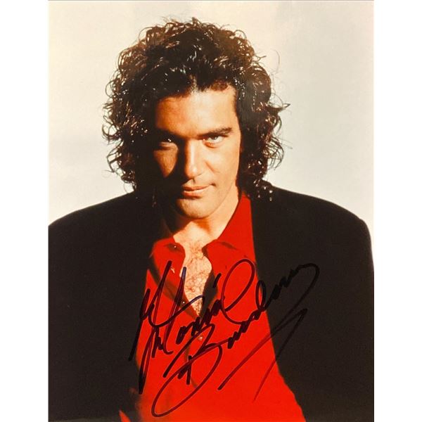 Antonio Banderas signed photo