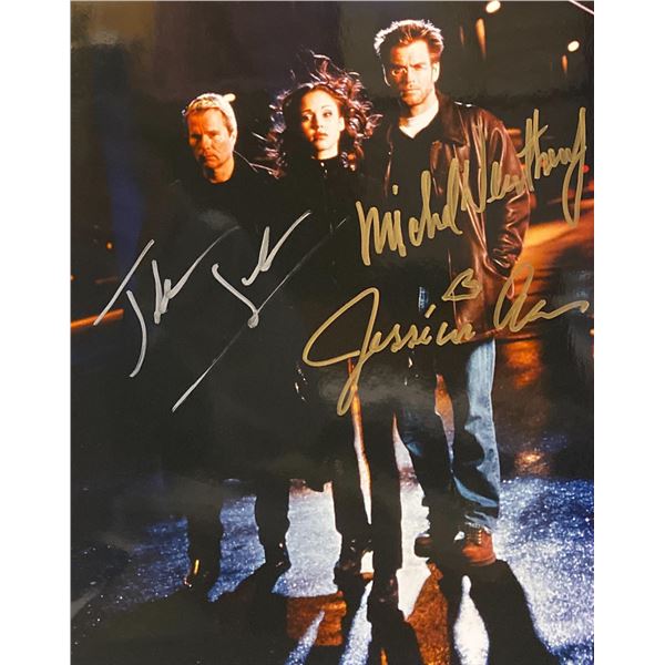 Dark Angel Cast Signed Photo