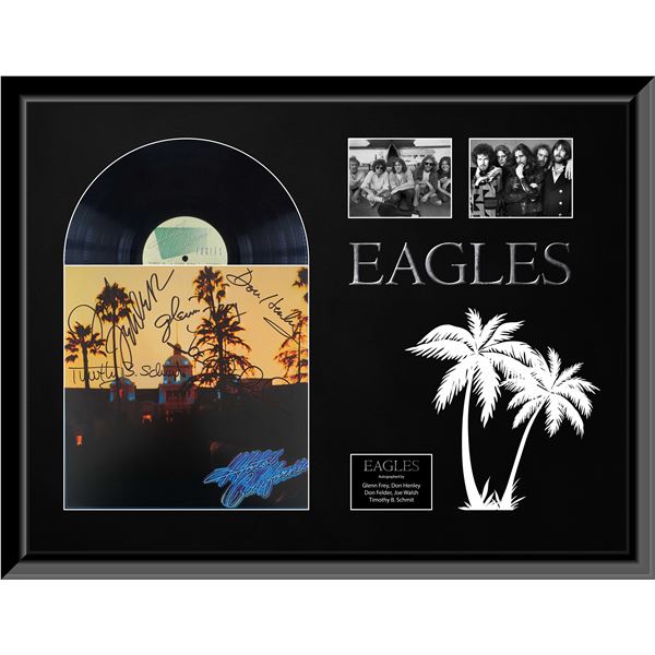 The Eagles Hotel California signed album