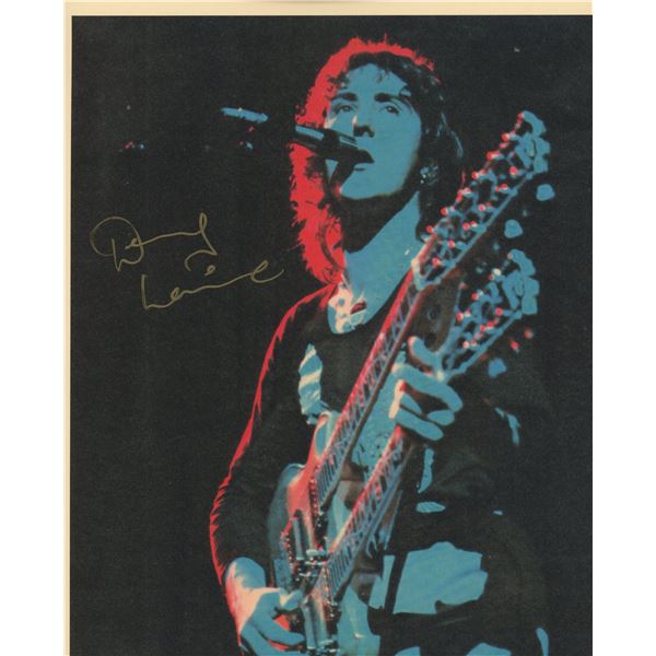 Moody Blues  photo signed by Denny Laine