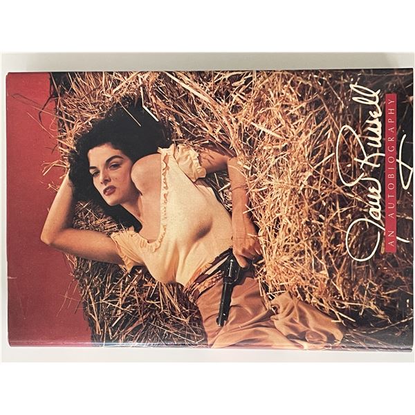 Jane Russell signed autobiography