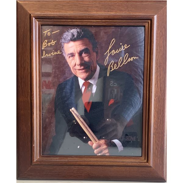 Louie Bellson signed photo