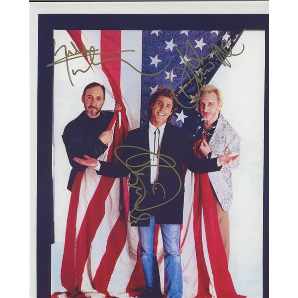 The Who signed photo