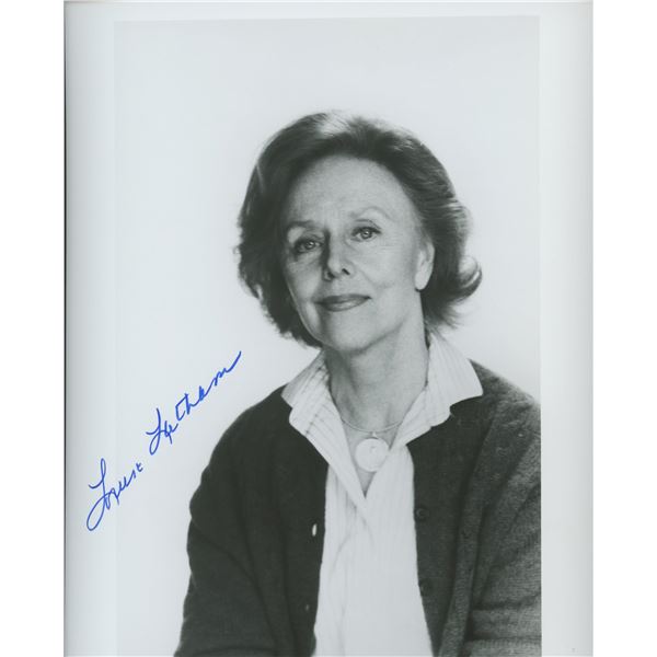 Louise Latham signed photo