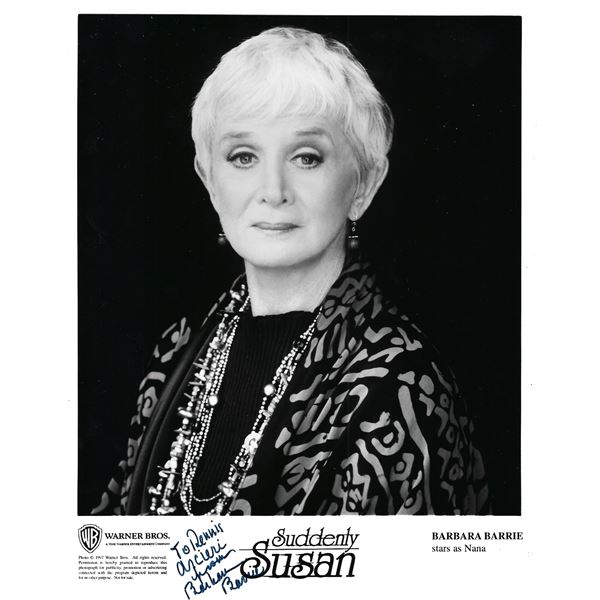 Suddenly Susan Barbara Barrie signed photo