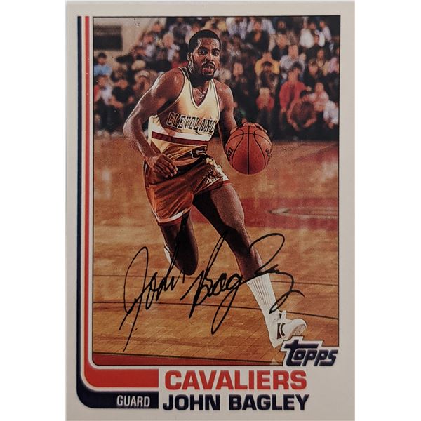 John Bagley signed Basketball Trading Card - Topps #23 1993