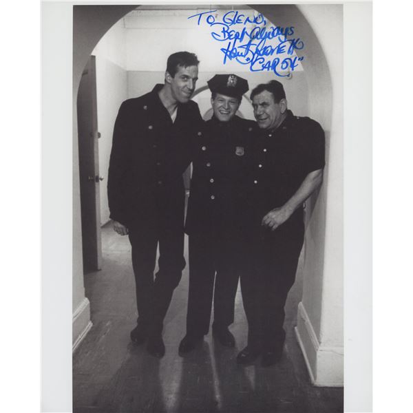 Hank Garrett signed "Car 54, Where Are You?" photo