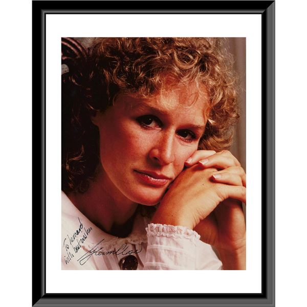 Glenn Close signed photo