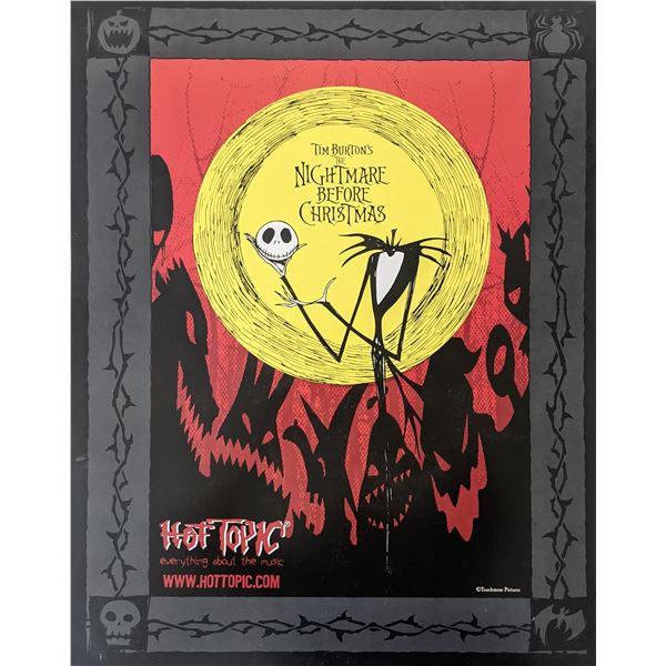 The Nightmare Before Christmas Hot Topic Poster