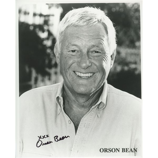 Orson Bean signed photo