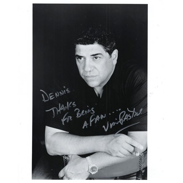 Sopranos Vincent Pastore signed photo