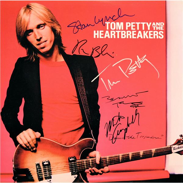 Tom Petty & The Heartbreakers signed  Damn The Torpedoes