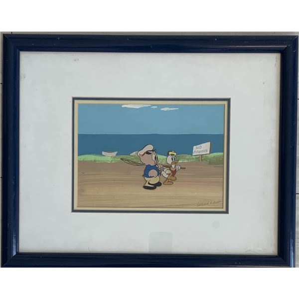 It's All In The Wind Richard H. Thomas signed sericel