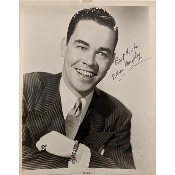 Dean Murphy Signed Photo and Letter