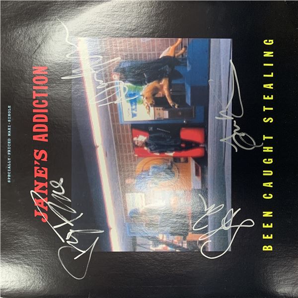 Jane's Addiction Been Caught Steeling signed EP