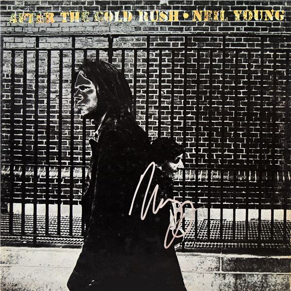 Neil Young After The Gold Rush signed album