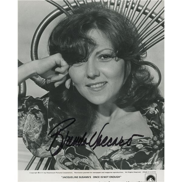 Jacqueline Susann's "Once Is Not Enough" Brenda Vaccaro signed movie photo